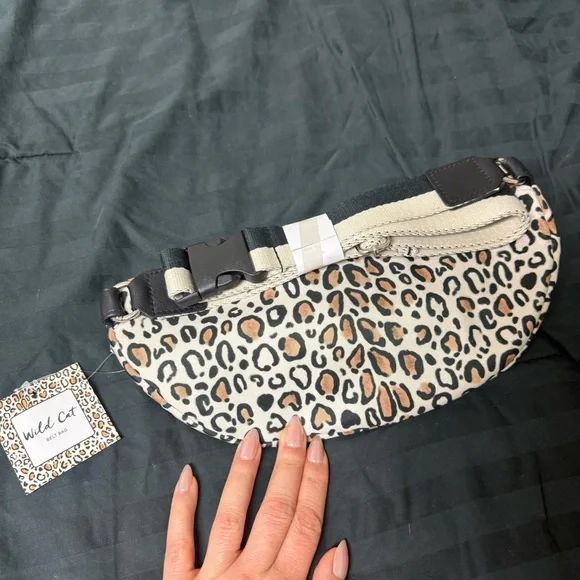 Brighton Wild Leopard Crossbody Belt Bag - Picture 4 of 6